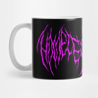 HOMELESS pink logo Mug